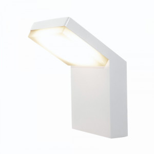 Aplica perete exterior moderna alba cu led Alpine