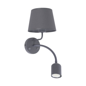Aplica perete Gri 2xE27 GU10 MAJA 2536TK - Img 1