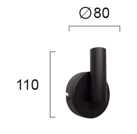 Aplica perete LED 3000K Duct 3989600 - Img 2