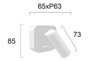 Aplica perete LED 3000K Emma 4235000 - Img 2