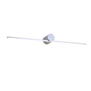 Aplica perete Modern Slim 60 cm Chrome LED 3000K - Img 3