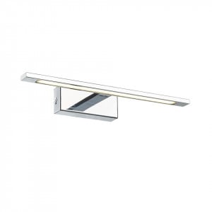 Aplica perete moderna chrome din metal liniara Lamena s