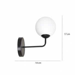 Aplica neagra, Aplica perete, Aplica dormitor neagra, Aplica perete lampa, Lampa de perete, Aplica dormitor, Iluminat interior, Aplica perete moderna, Aplica living, Aplica moderna dormitor, Aplica dormitor moderna, Aplica de perete living, Aplica de pere