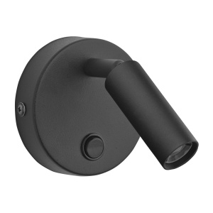 Aplica perete Negru 1xG9 ENZO 4237TK - Img 1