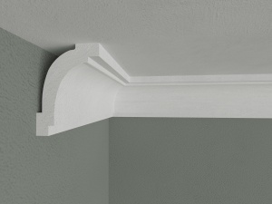 Bagheta de colt / Cornisa de interior BC16 dimensiuni 70x50x2000mm - Img 2