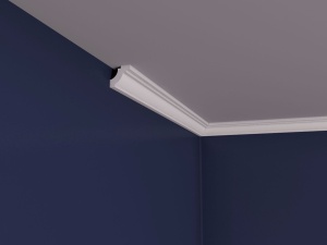 Bagheta de colt / Cornisa de interior BC26 dimensiuni 30x30x2000mm - Img 2