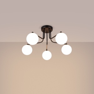 Candelabru ASTRAL 5 Negru - Img 3