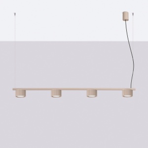 Candelabru AURA 4 gri-maro Gx53 - Img 2