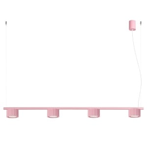 Candelabru AURA 4 roz Gx53 - Img 1