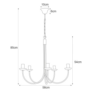 Candelabru K-4971 - HARIS - Img 2