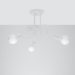 Candelabru LOOP 3 Alb - Img 2