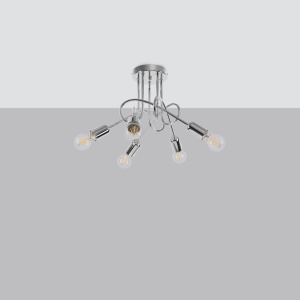 Candelabru LOOP 5 Chrome - Img 2