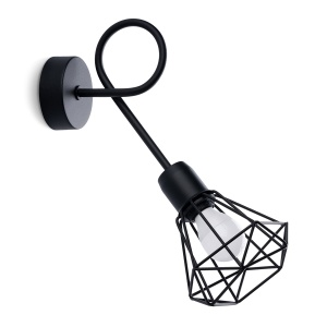 Lampă de perete ARTEMIS 1S Negru