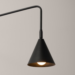 Lampă de perete NOX Negru - Img 4