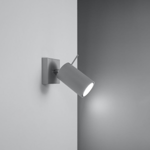 Lampă de perete RING 1 Gri - Img 3