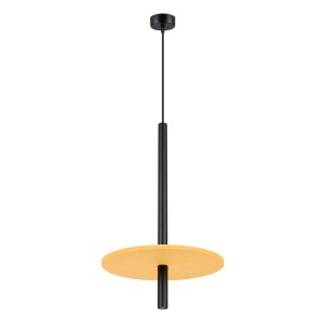 Lampă suspendată FELTRO 1 negru/galben - Img 2