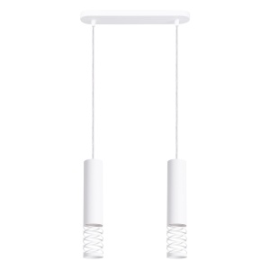 Lampă suspendată LAMI 2 Alb - Img 1