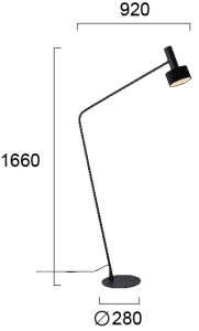 Lampadar GU10 Arietta 4258400 - Img 3