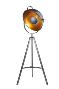 Lampadar TOMA FLOOR Negru - Img 1