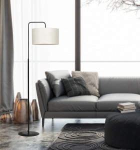 Lampadar TRAPO LP1 Negru ECRU - Img 2
