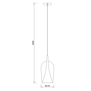 Lustra 1 bec ELSA 8257 - Img 2