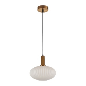 Lustra Auriu E27 1 bec Della