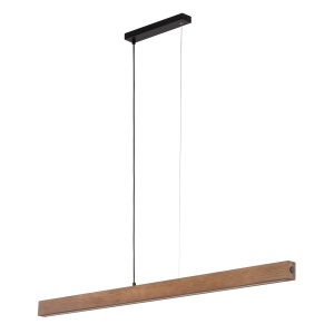 Lustra Bej Negru 1xLED TEO 1449TK - Img 1