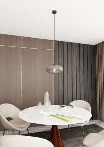 Lustra COCO 1 Negru Grafit - Img 3
