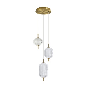 Lustra Corado Auriu x LED