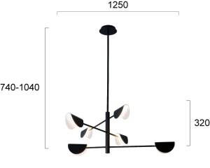 Lustra G9 Ada 4248600 - Img 3