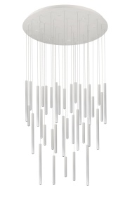 Lustra ILIOS 36 PENDANT 3-STEP Dimabil Alb