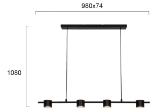 Lustra LED 3000K Prima 4258200 - Img 3
