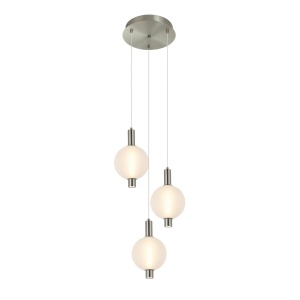 Lustra Lenti Negru Auriu x LED - Img 2