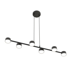 Lustra MEGARA 6 Negru