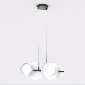 Lustra MODEL 4 Negru Alb