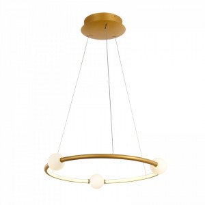 Lustra moderna alama cu cerc led Lausanne