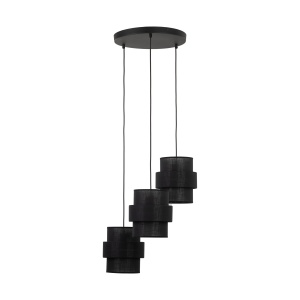 Lustra Negru 3xE27 CALISTO 5981TK - Img 1