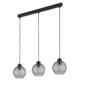 Lustra Negru 3xE27 DEVON 4628TK