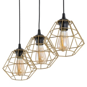 Lustra Negru 3xE27 DIAMOND 4642TK - Img 3