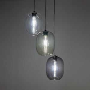 Lustra Negru 3xE27 ELIO 5973TK - Img 4