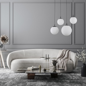 Lustra Negru 4xE27 ESME 4790TK - Img 2