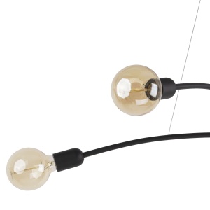Lustra Negru 4xE27 HELIX 2724TK - Img 4