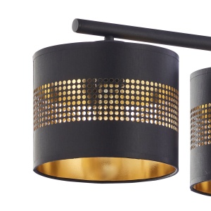 Lustra Negru 4xE27 TAGO 3213TK - Img 2