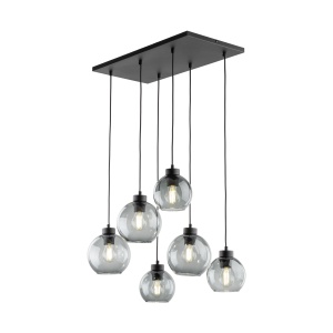 Lustra Negru 6xE27 CUBUS 2833TK - Img 4