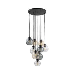 Lustra Negru 9xE27 CUBUS 10247TK - Img 1
