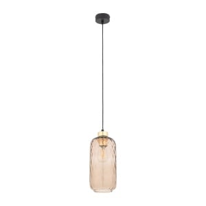 Lustra Negru Auriu 1xE27 PESCARA 4575TK