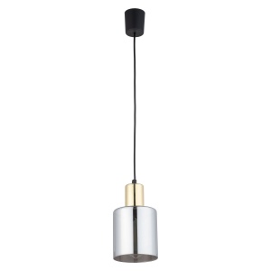 Lustra Negru Auriu 1xE27 SIERRA 6661TK - Img 1