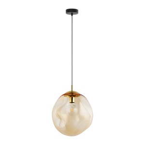 Lustra Negru Auriu 1xE27 SOL 4261TK - Img 2