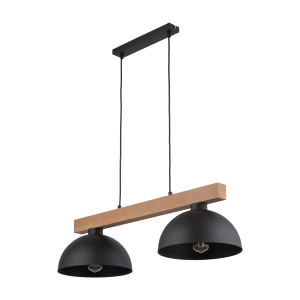 Lustra Negru Bej 2xE27 OSLO 4711TK