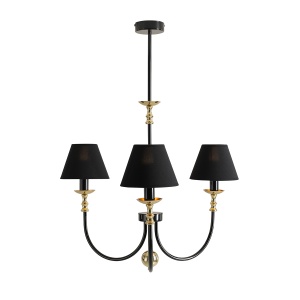 Lustra ROMA 3 negru